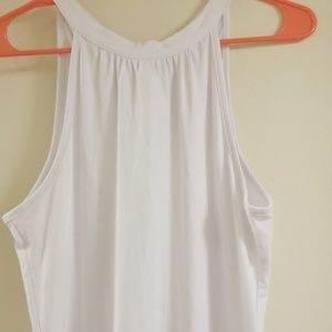 Long White Graduation Dress
